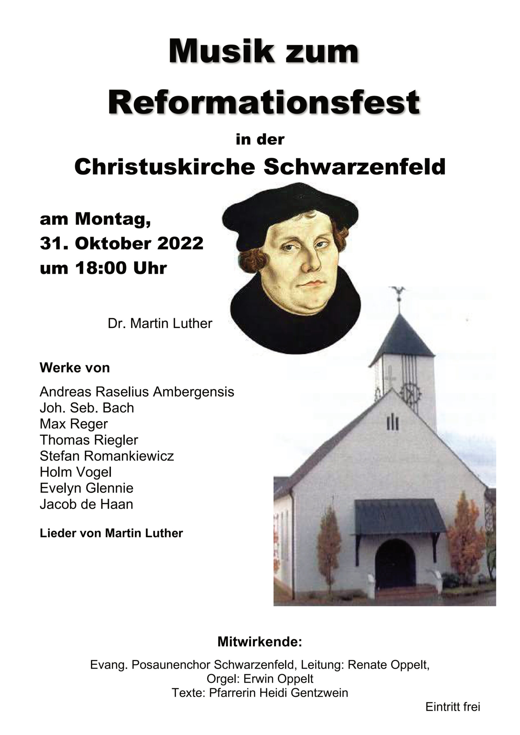 Musik zum Reformationsfest